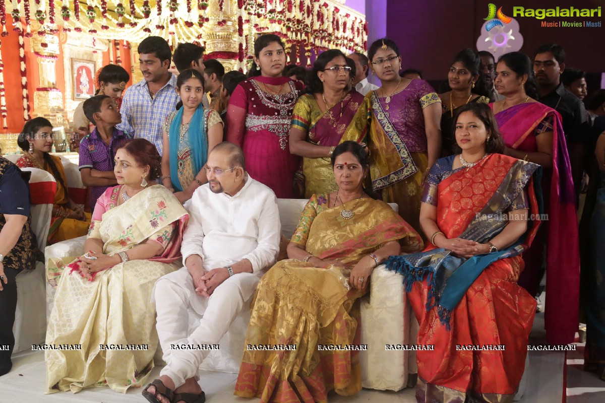 Grand Wedding of Ghattamaneni Sai Raghava Ratna Babu (Bobby) (S/o Adiseshagiri Rao Ghattamaneni) and Priyanka