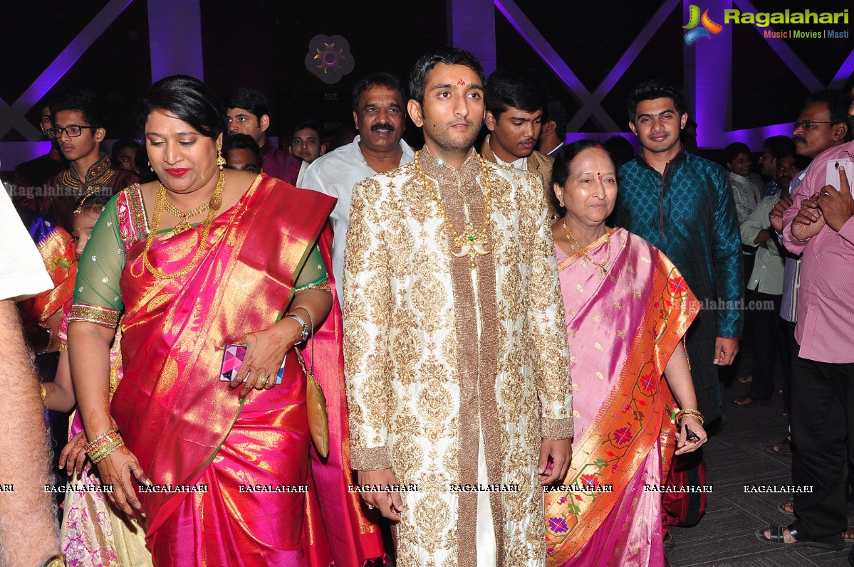 Grand Wedding of Ghattamaneni Sai Raghava Ratna Babu (Bobby) (S/o Adiseshagiri Rao Ghattamaneni) and Priyanka