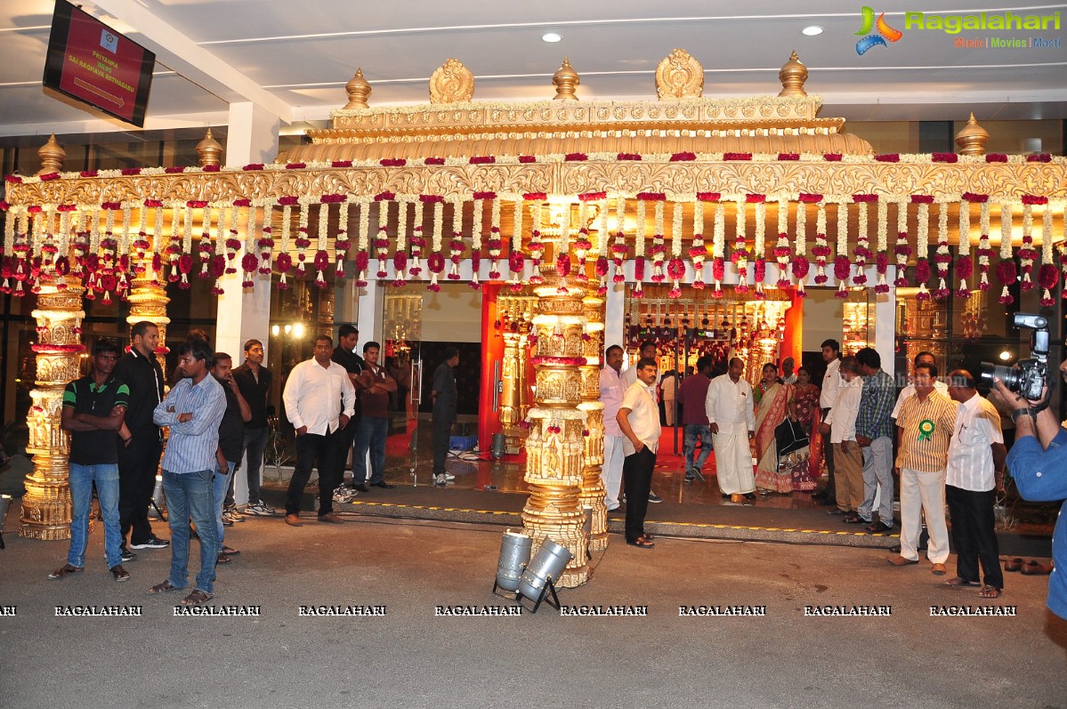 Grand Wedding of Ghattamaneni Sai Raghava Ratna Babu (Bobby) (S/o Adiseshagiri Rao Ghattamaneni) and Priyanka