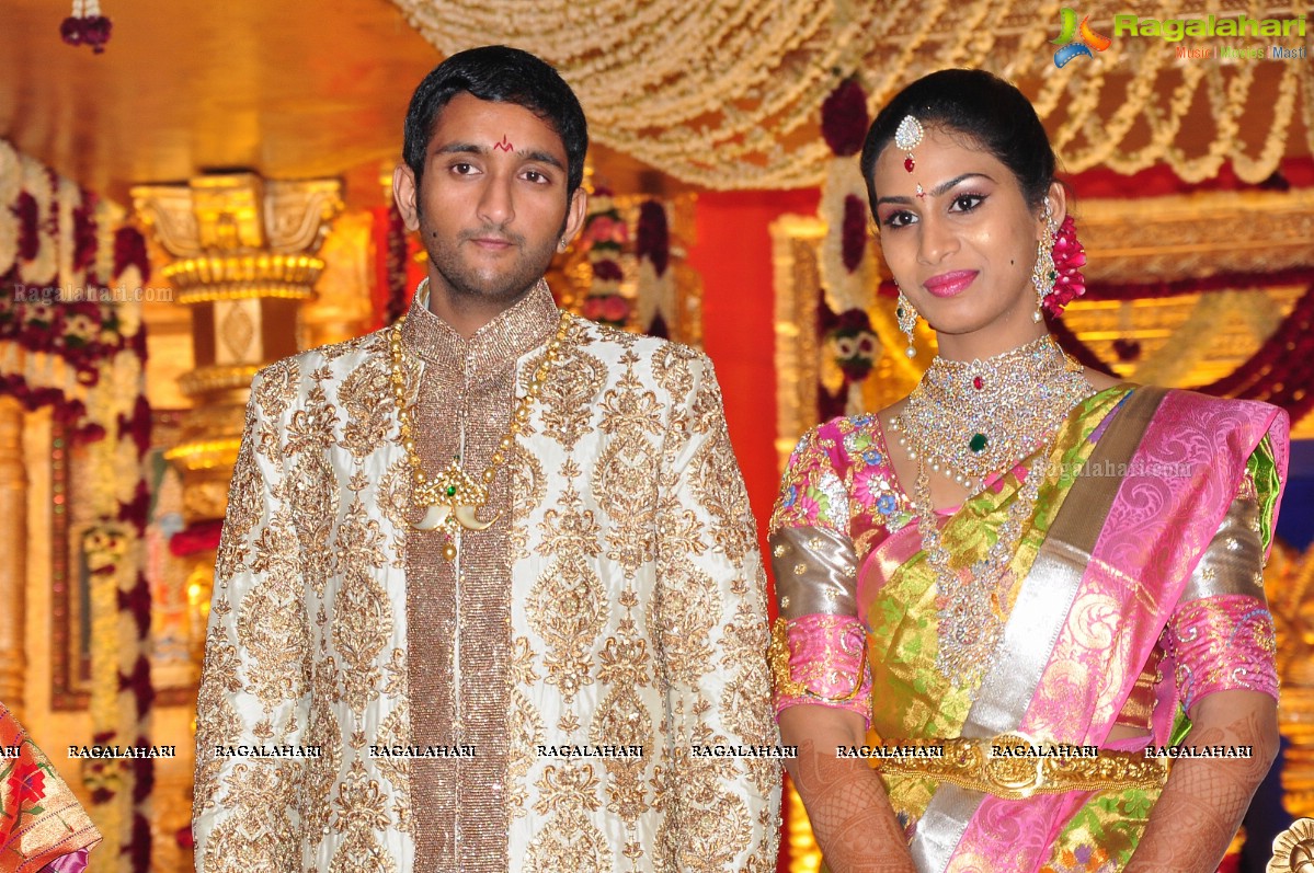 Grand Wedding of Ghattamaneni Sai Raghava Ratna Babu (Bobby) (S/o Adiseshagiri Rao Ghattamaneni) and Priyanka