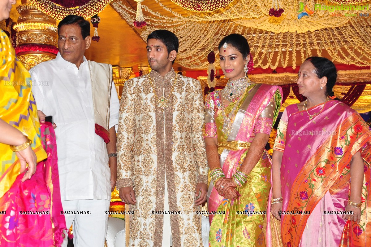 Grand Wedding of Ghattamaneni Sai Raghava Ratna Babu (Bobby) (S/o Adiseshagiri Rao Ghattamaneni) and Priyanka