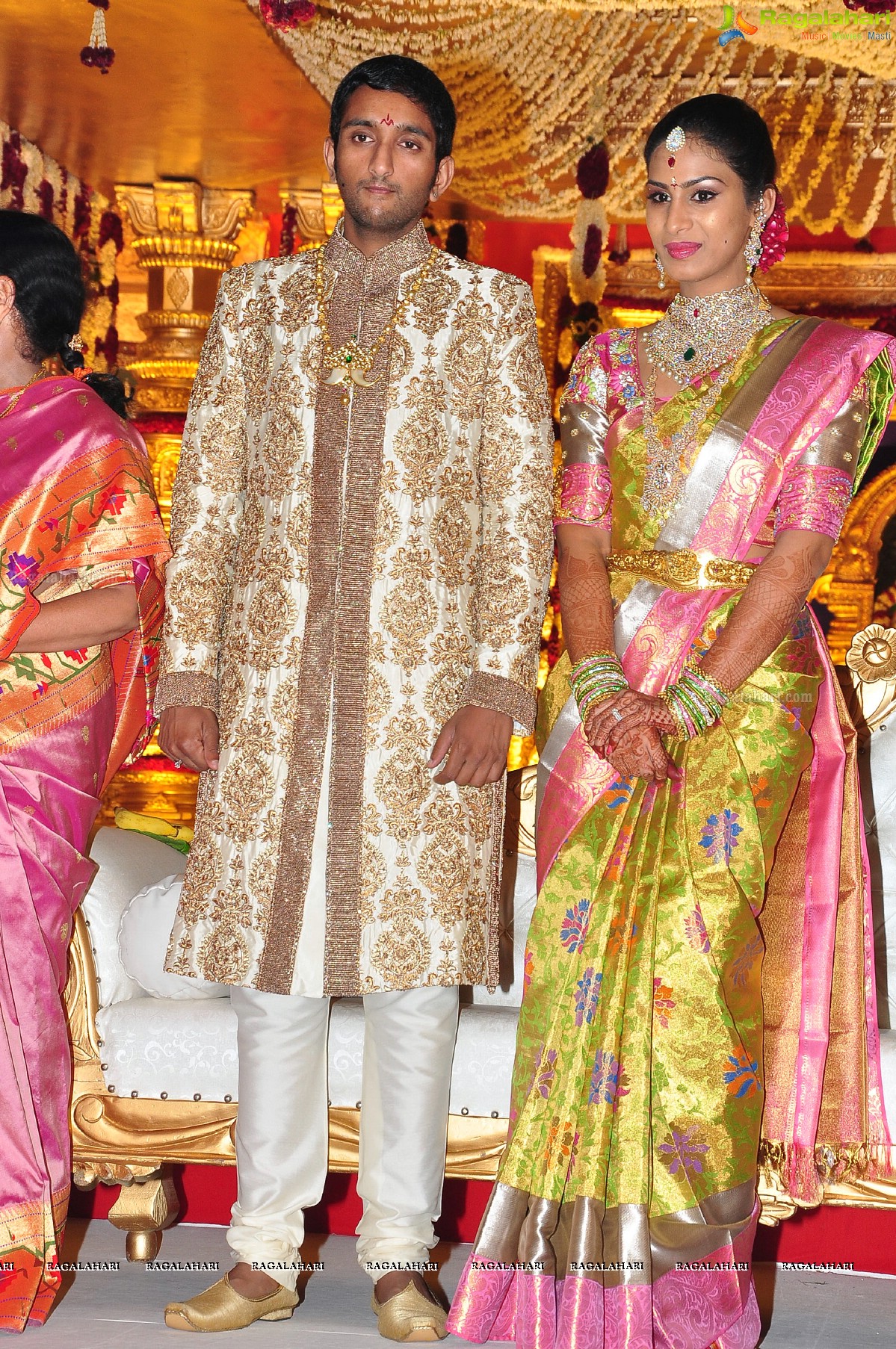 Grand Wedding of Ghattamaneni Sai Raghava Ratna Babu (Bobby) (S/o Adiseshagiri Rao Ghattamaneni) and Priyanka