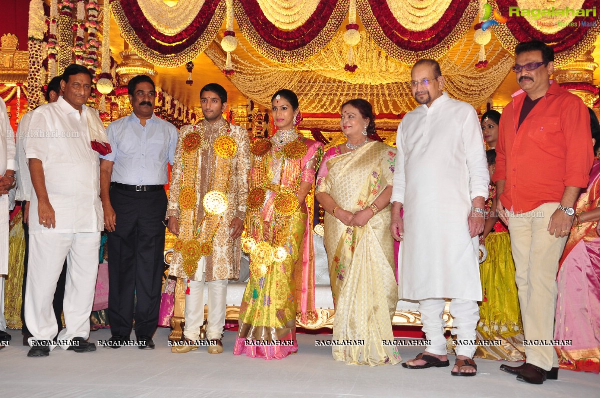 Grand Wedding of Ghattamaneni Sai Raghava Ratna Babu (Bobby) (S/o Adiseshagiri Rao Ghattamaneni) and Priyanka