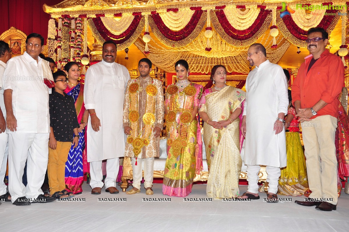 Grand Wedding of Ghattamaneni Sai Raghava Ratna Babu (Bobby) (S/o Adiseshagiri Rao Ghattamaneni) and Priyanka