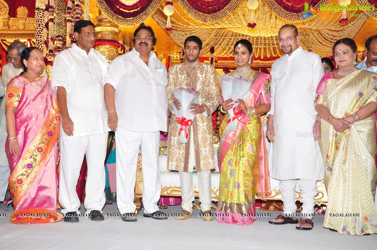 Grand Wedding of Ghattamaneni Sai Raghava Ratna Babu (Bobby) (S/o Adiseshagiri Rao Ghattamaneni) and Priyanka