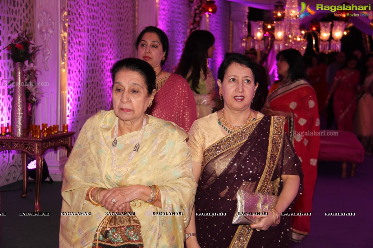 Grand Wedding Ceremony of Bader Alam Khan-Iqra Fatima at Imperial Garden, Hyderabad