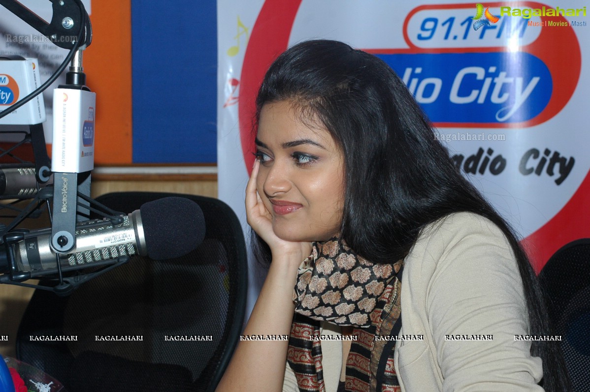 Keerthy Suresh at 91.1 FM Radio City