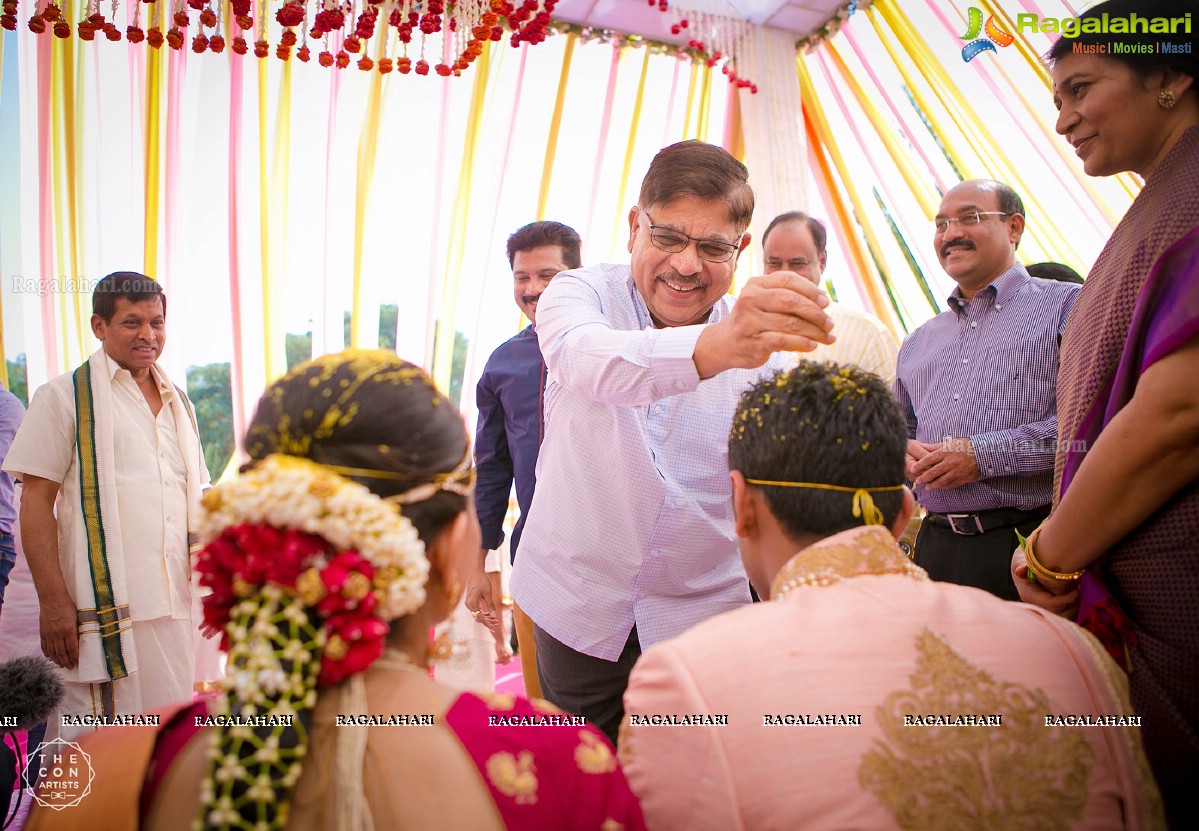 Lahari Manohar Naidu's Son Chandru Manohar Wedding