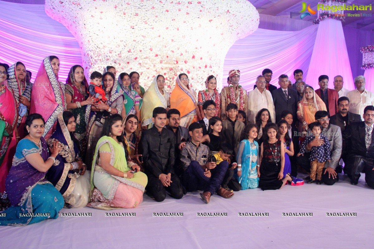 Grand Wedding Reception of Madhuri-Abhishek