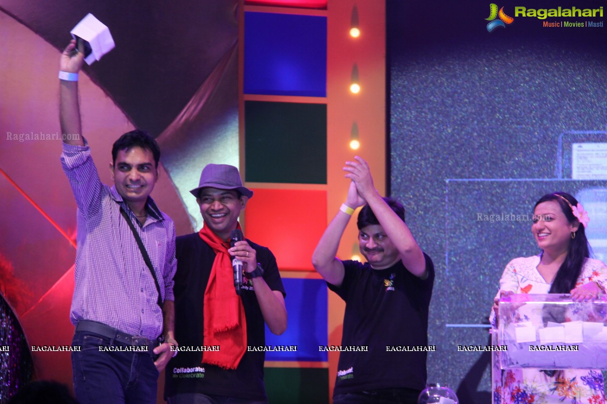 FactSet Annual Day - Baba Sehgal performs, and several employees pledge their eyes during the event