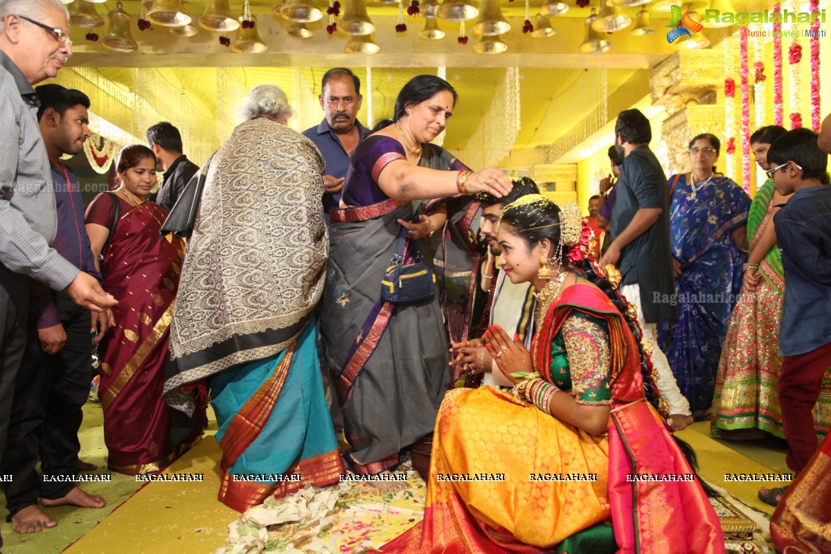 Wedding Ceremony of Namratha-Anil at Cybercity Conventions, Hyderabad