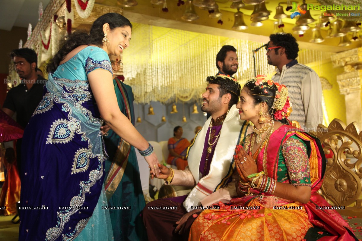 Wedding Ceremony of Namratha-Anil at Cybercity Conventions, Hyderabad