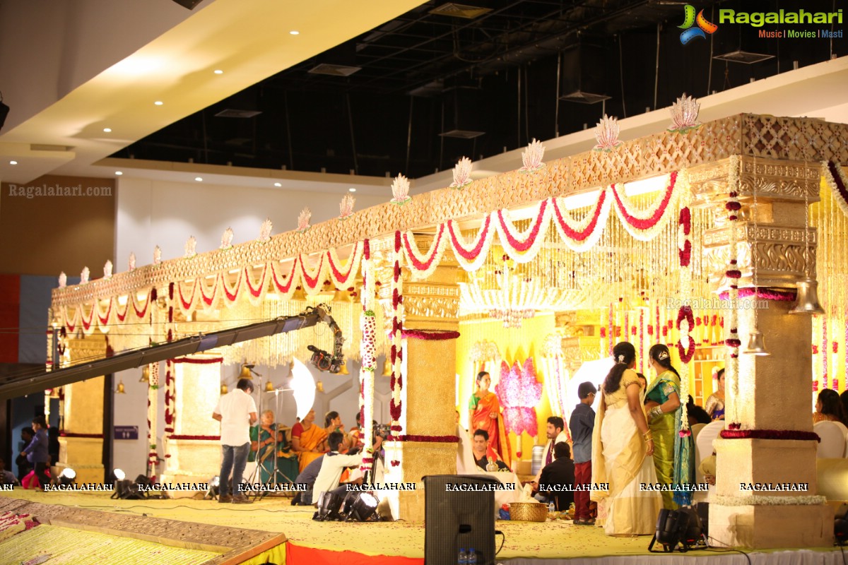 Wedding Ceremony of Namratha-Anil at Cybercity Conventions, Hyderabad