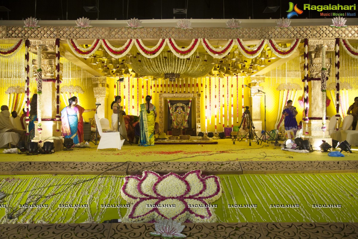 Wedding Ceremony of Namratha-Anil at Cybercity Conventions, Hyderabad