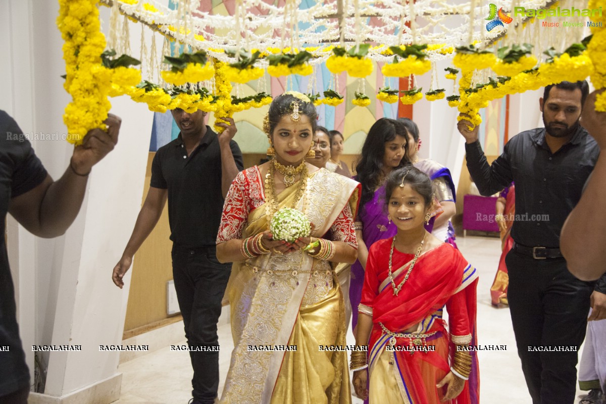 Wedding Ceremony of Namratha-Anil at Cybercity Conventions, Hyderabad