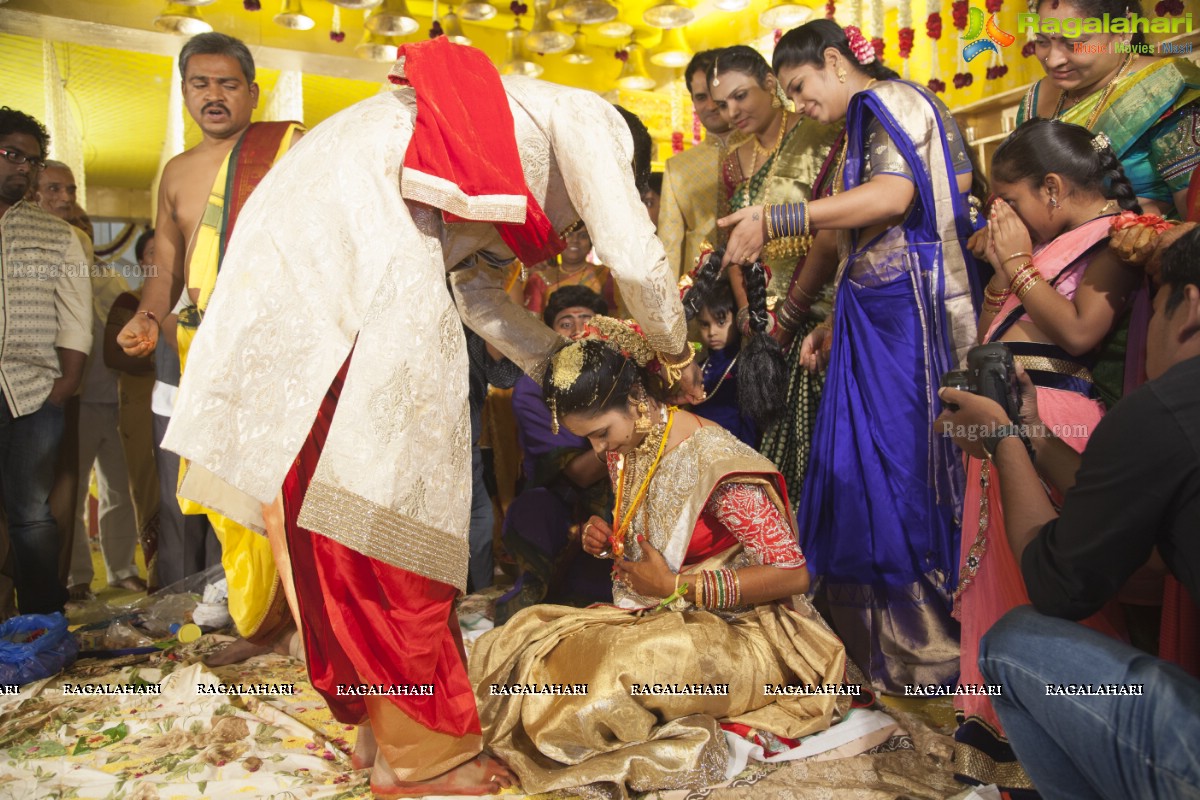 Wedding Ceremony of Namratha-Anil at Cybercity Conventions, Hyderabad