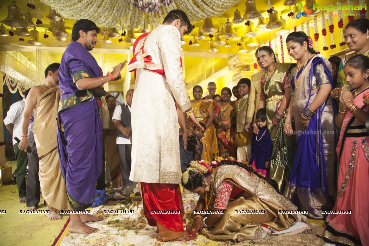 Wedding Ceremony of Namratha-Anil at Cybercity Conventions, Hyderabad