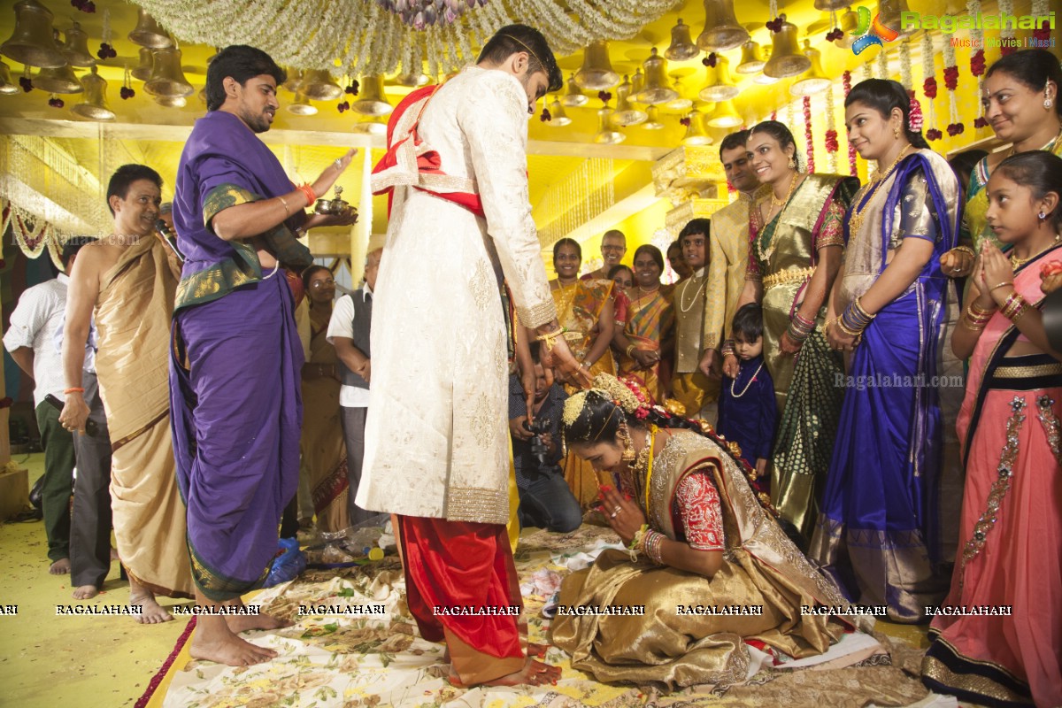 Wedding Ceremony of Namratha-Anil at Cybercity Conventions, Hyderabad