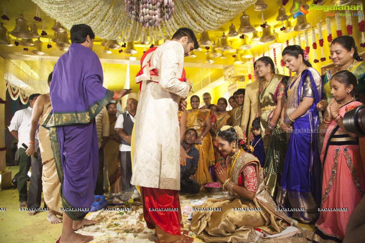 Wedding Ceremony of Namratha-Anil at Cybercity Conventions, Hyderabad