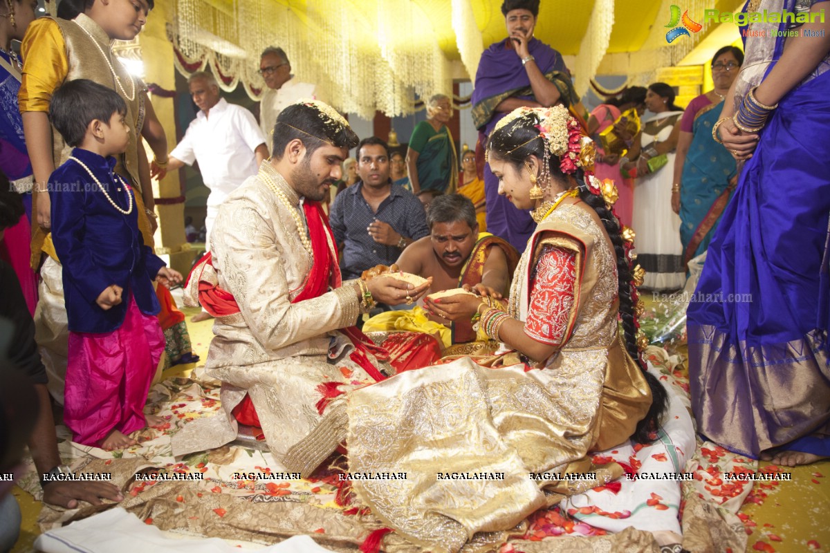 Wedding Ceremony of Namratha-Anil at Cybercity Conventions, Hyderabad