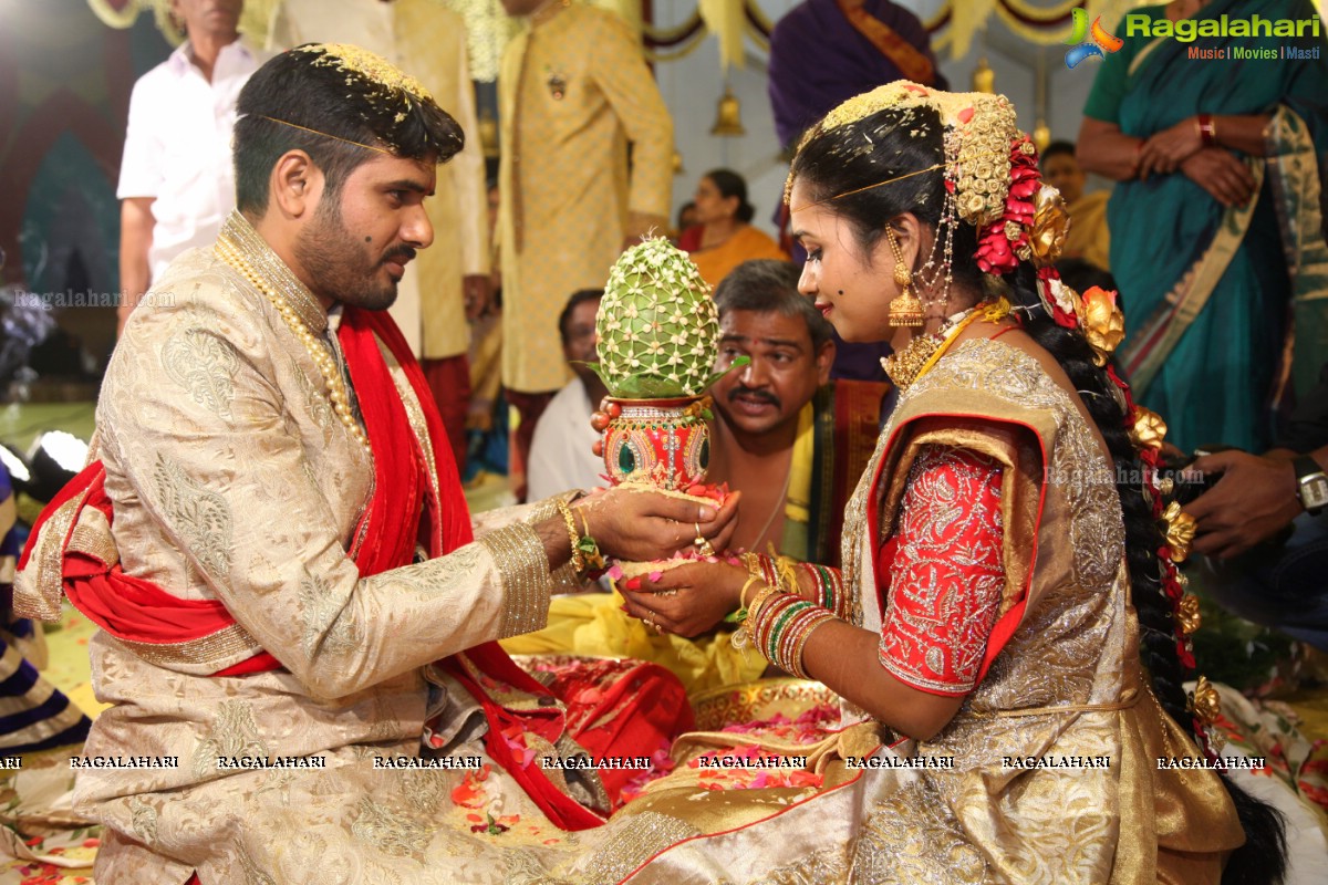 Wedding Ceremony of Namratha-Anil at Cybercity Conventions, Hyderabad