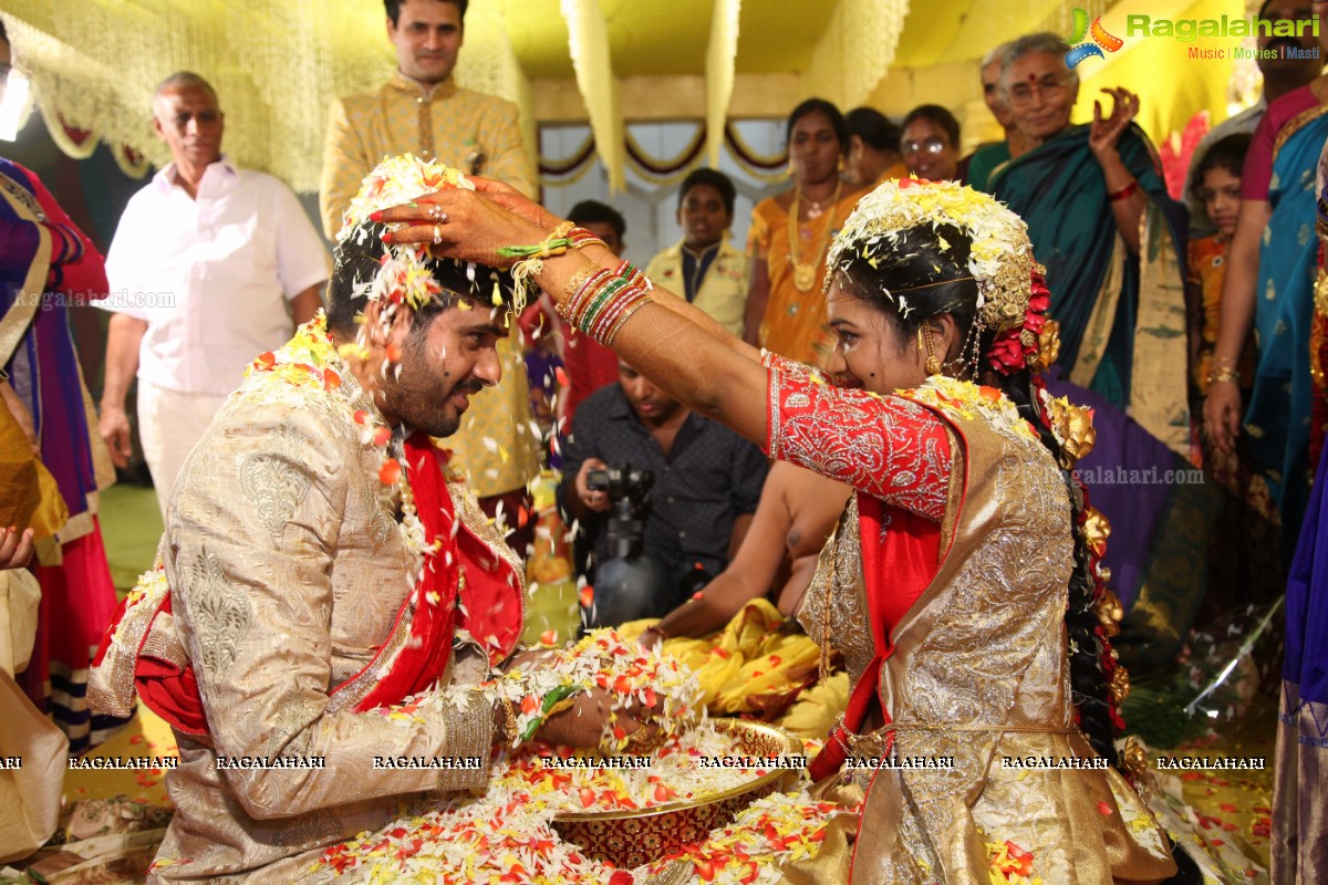 Wedding Ceremony of Namratha-Anil at Cybercity Conventions, Hyderabad