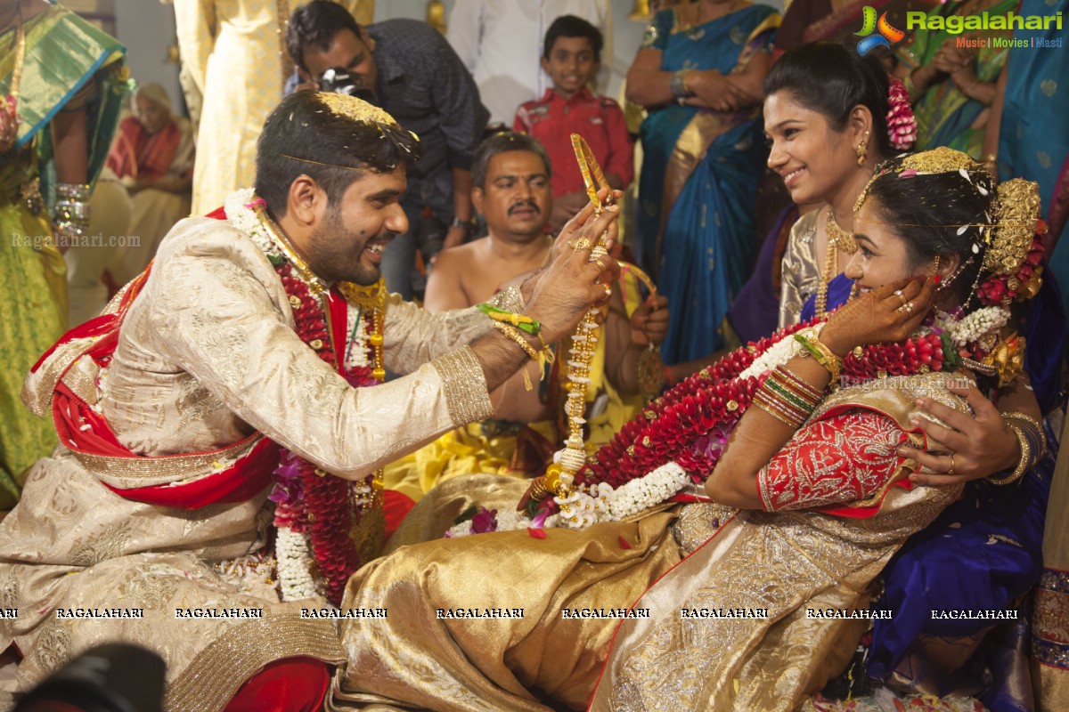 Wedding Ceremony of Namratha-Anil at Cybercity Conventions, Hyderabad