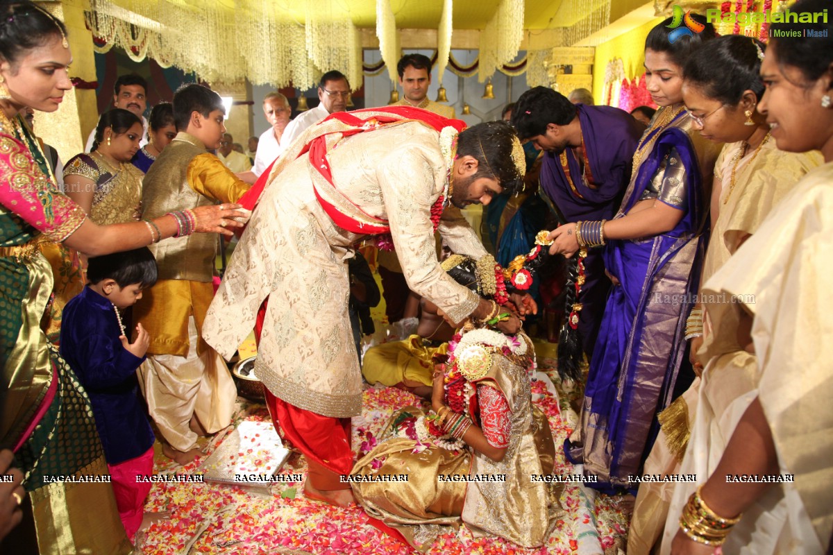 Wedding Ceremony of Namratha-Anil at Cybercity Conventions, Hyderabad