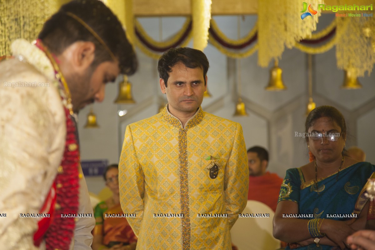 Wedding Ceremony of Namratha-Anil at Cybercity Conventions, Hyderabad