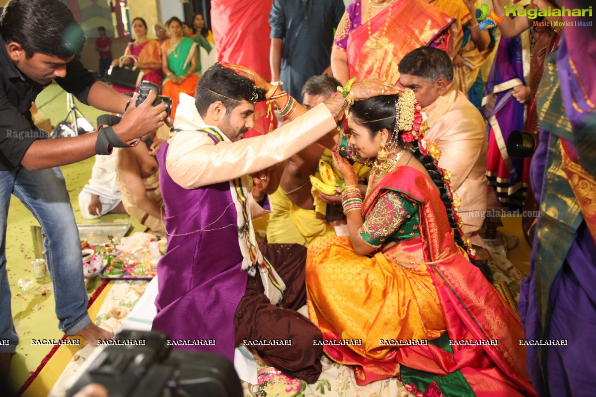 Wedding Ceremony of Namratha-Anil at Cybercity Conventions, Hyderabad