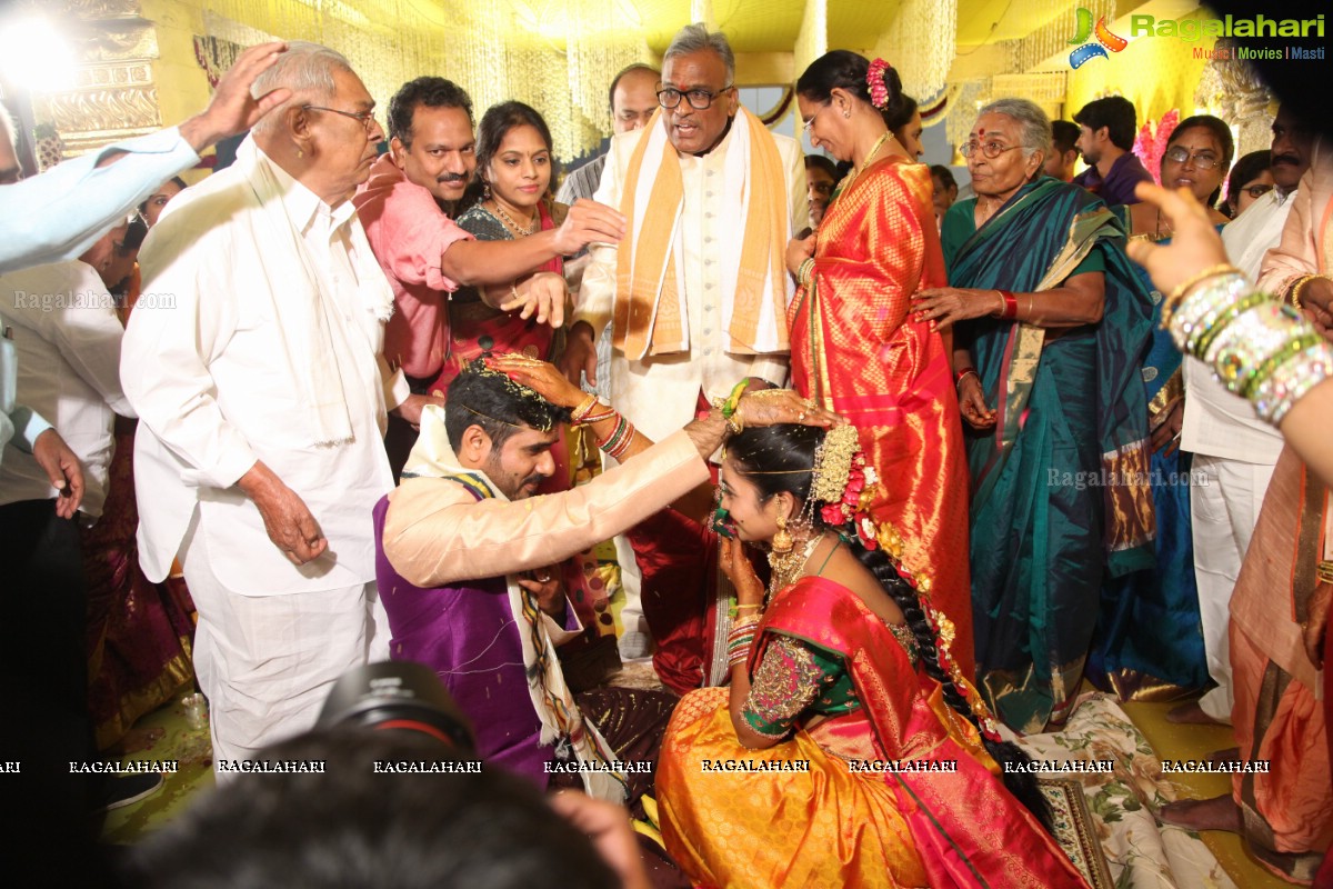 Wedding Ceremony of Namratha-Anil at Cybercity Conventions, Hyderabad