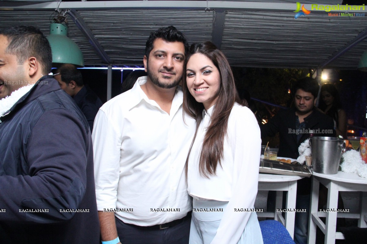 The New Year Whiteout - The New Year Party at Olive Bistro, Hyderabad