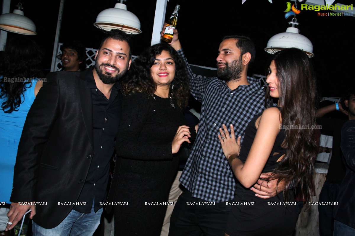 The New Year Whiteout - The New Year Party at Olive Bistro, Hyderabad