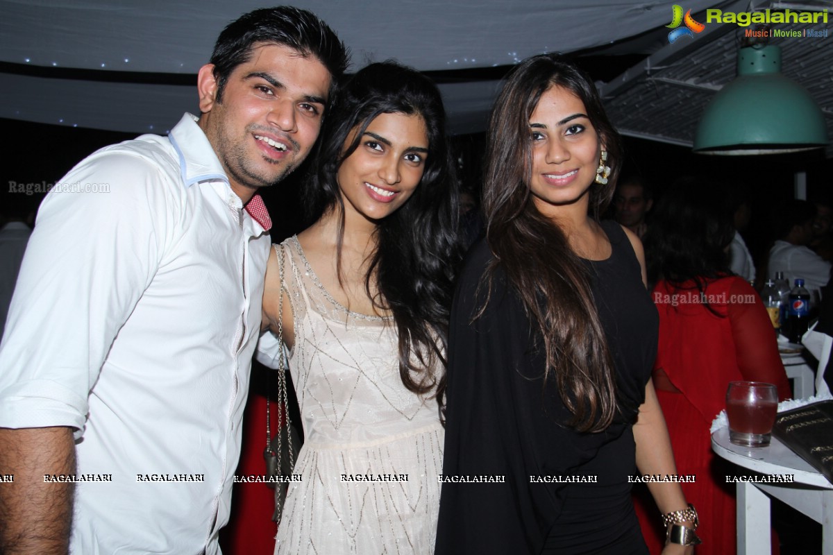 The New Year Whiteout - The New Year Party at Olive Bistro, Hyderabad