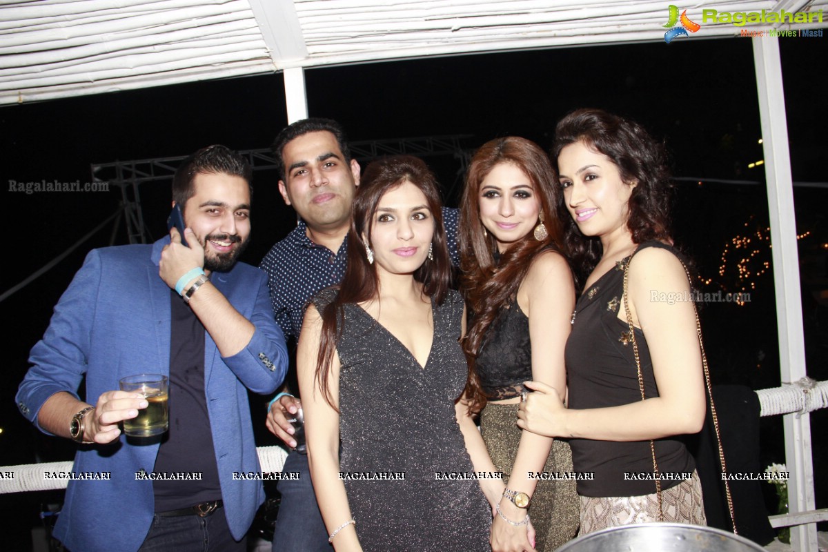 The New Year Whiteout - The New Year Party at Olive Bistro, Hyderabad
