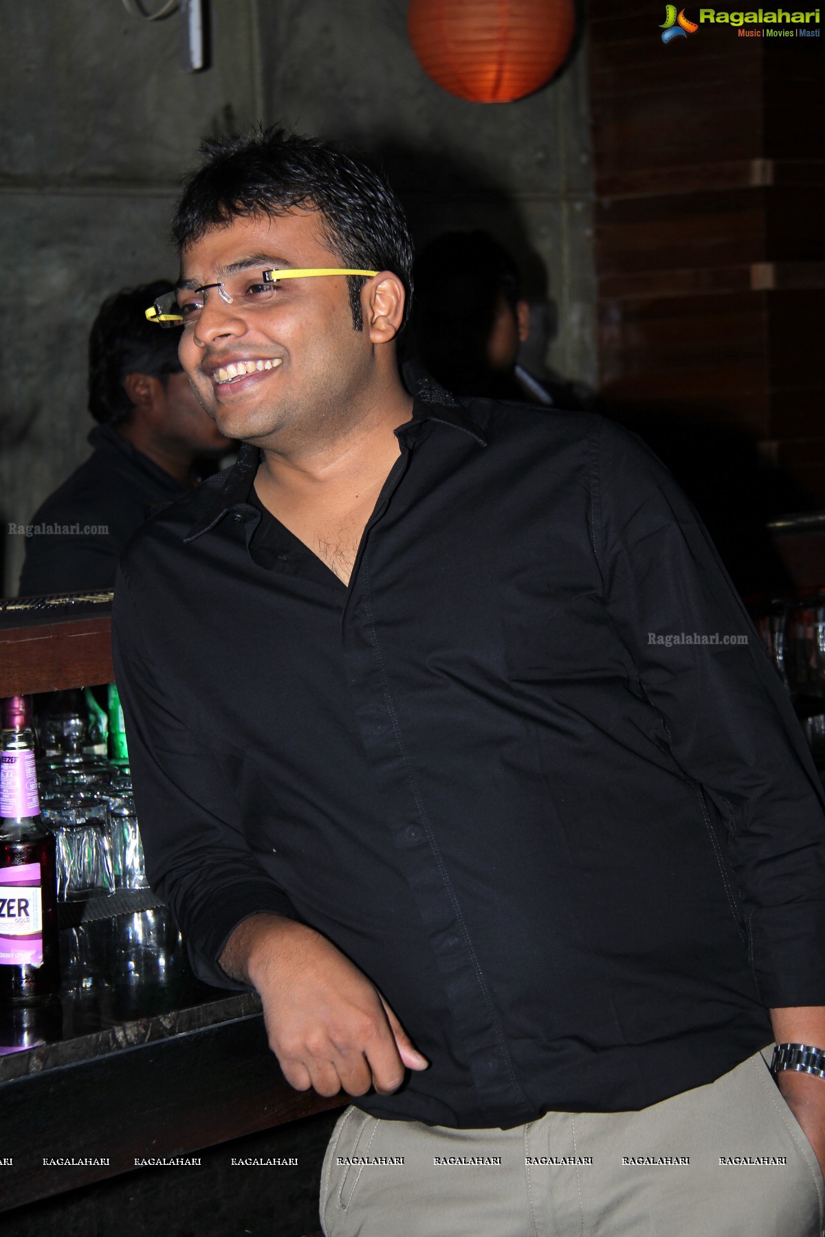 Niroop Reddy Exclusive Bachelor Cocktail Party and Birthday Party at The Farm World Cafe