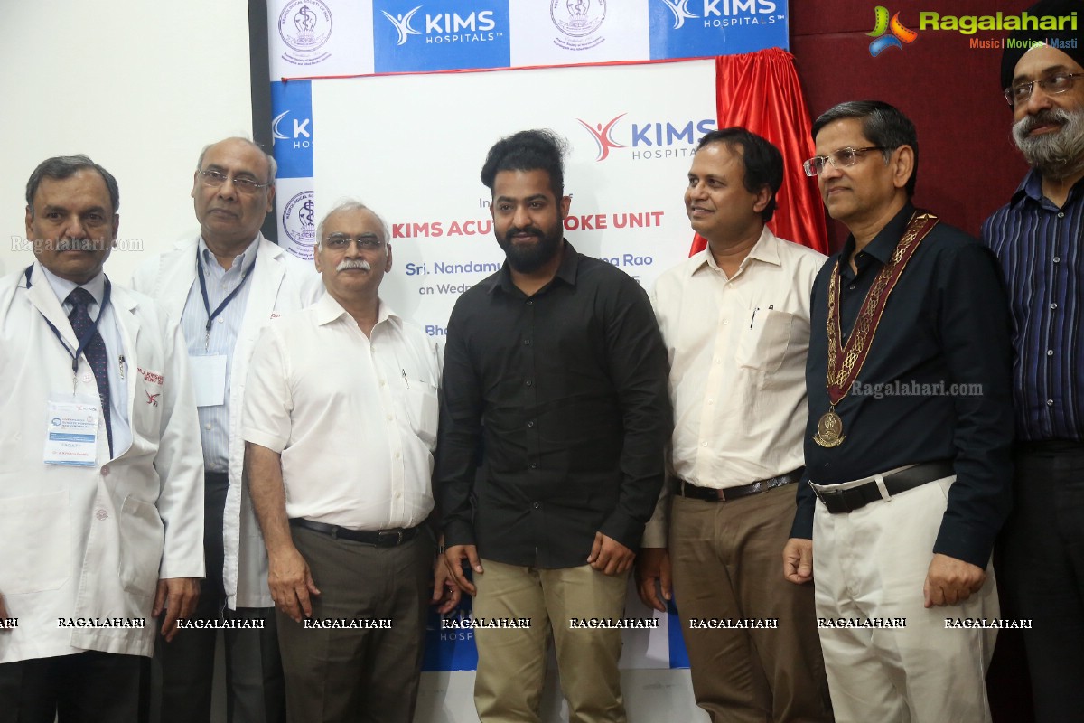 NTR inaugurates KIMS Acute Stroke Unit, Hyderabad