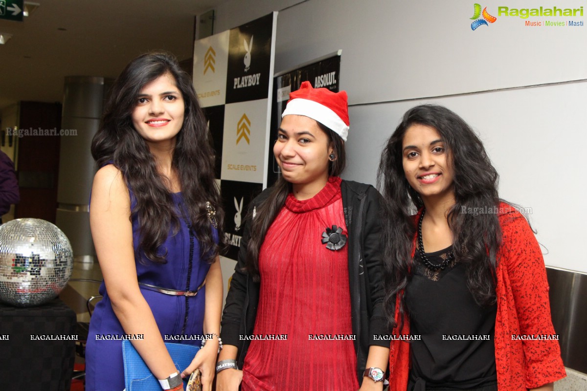 Scale Events presents Epic Christmas Party with DJ Julia Bliss at Playboy Club, Hyderabad