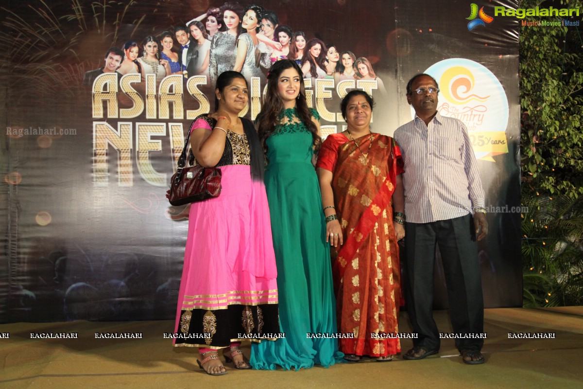 Greet and Meet Poonam Kaur on The Eve of Asia's Biggest New Year Bash 2016 at Country Club Begumpet