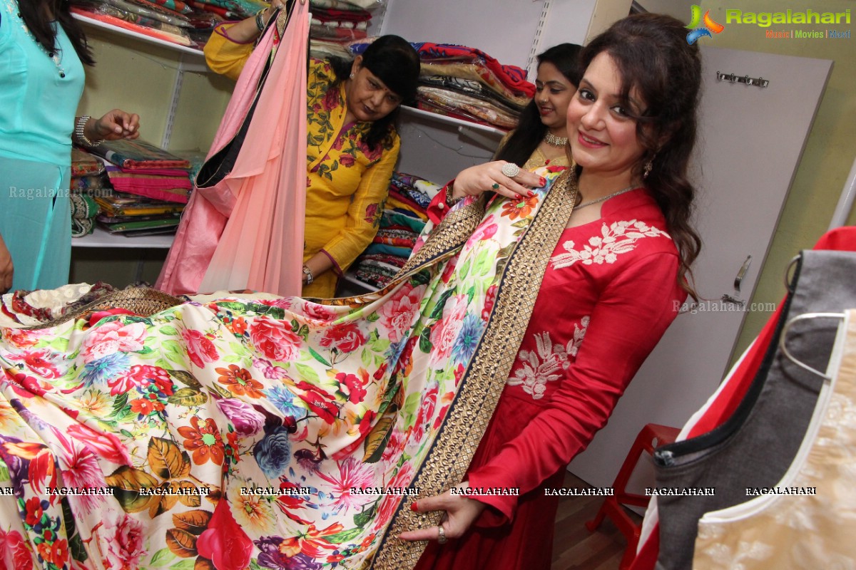 Pragna's Fashion Fabric Store Launch at Jambagh, Hyderabad