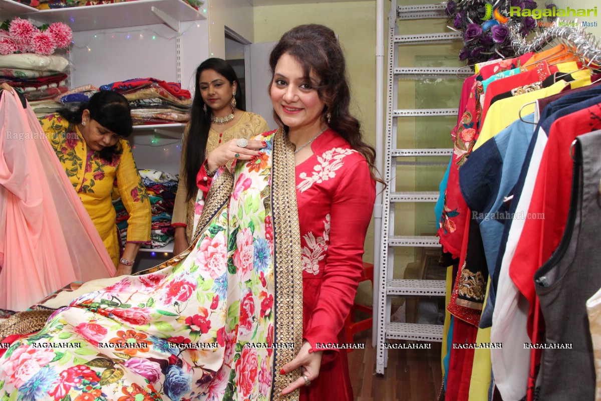 Pragna's Fashion Fabric Store Launch at Jambagh, Hyderabad