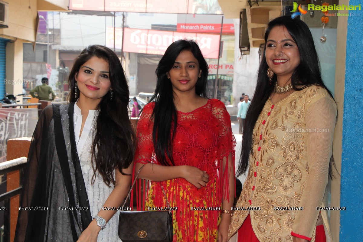 Pragna's Fashion Fabric Store Launch at Jambagh, Hyderabad