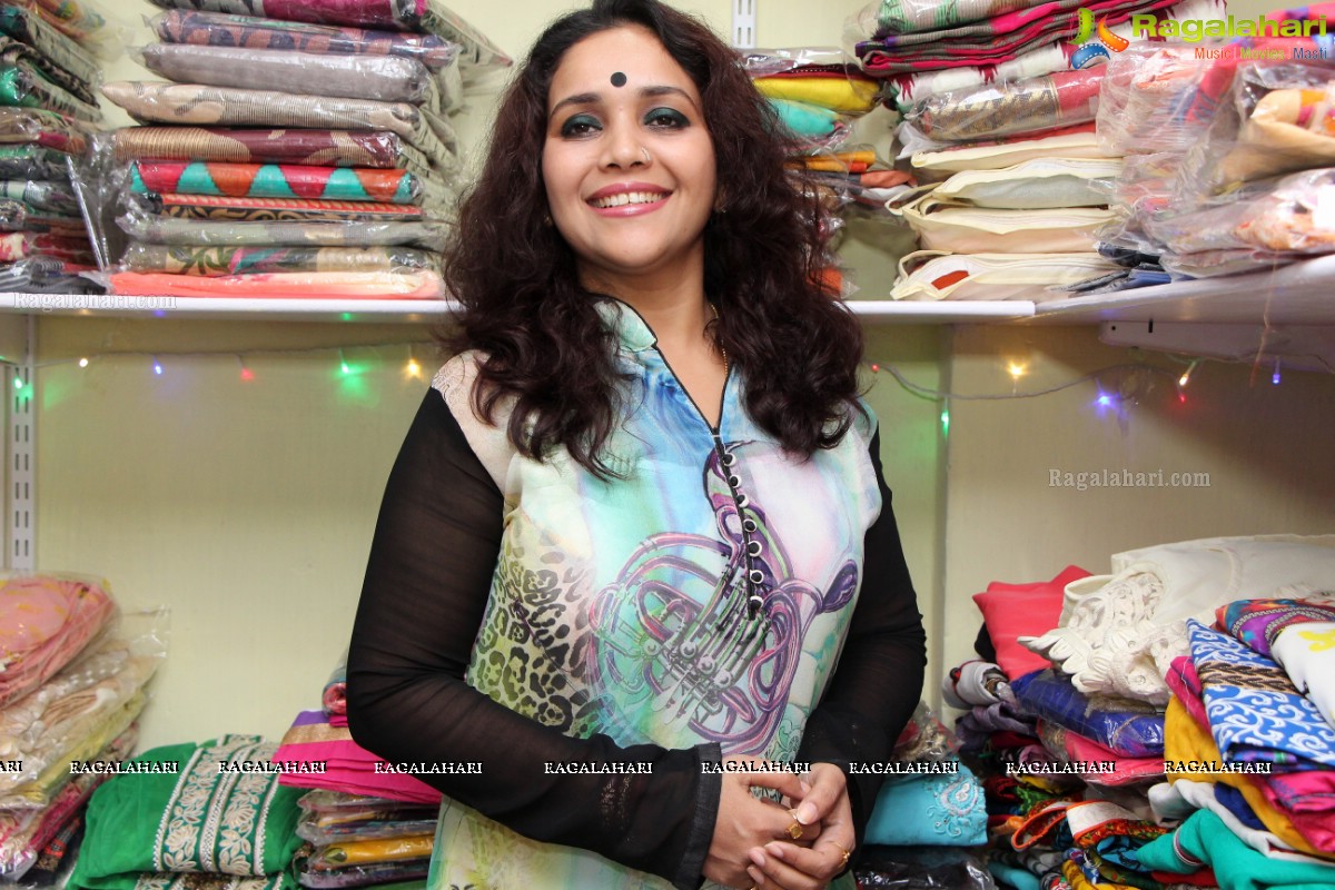 Pragna's Fashion Fabric Store Launch at Jambagh, Hyderabad