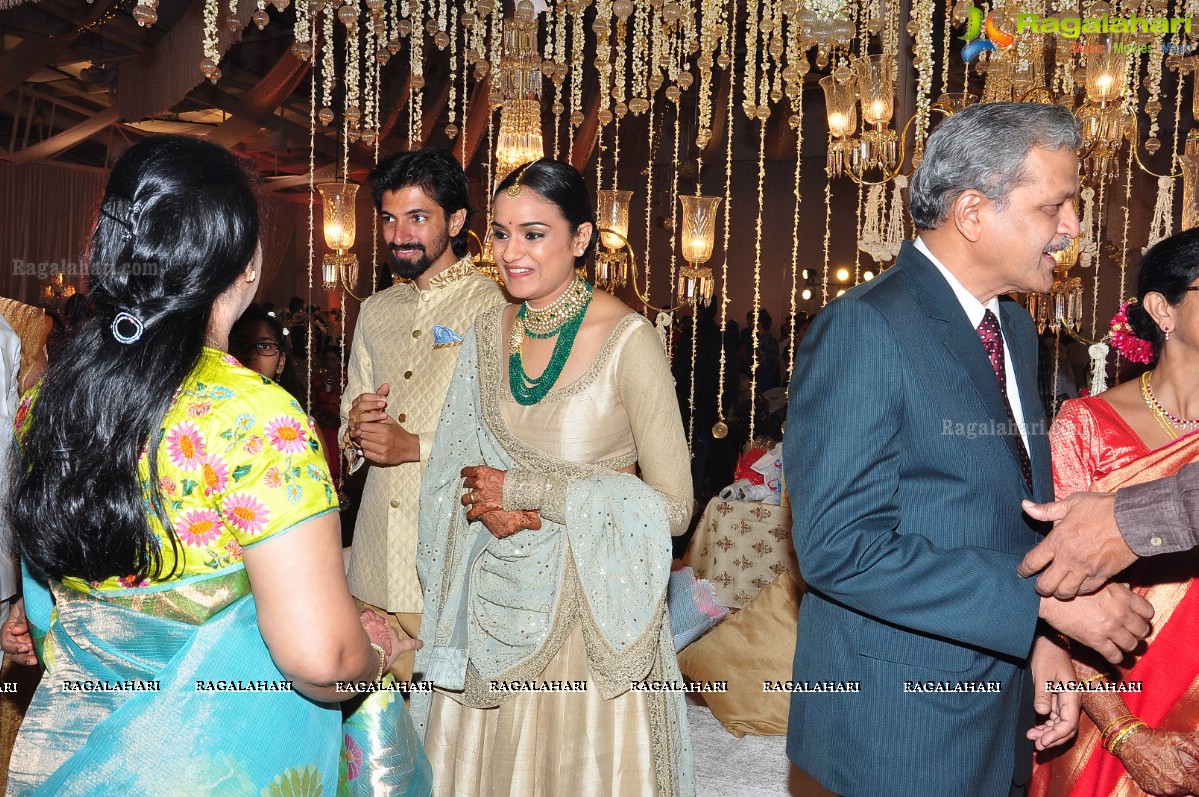 Priyanka Dutt's Wedding Reception
