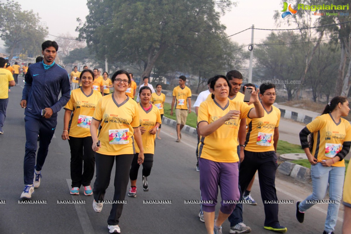 Prostho Health Run 2015, Hyderabad