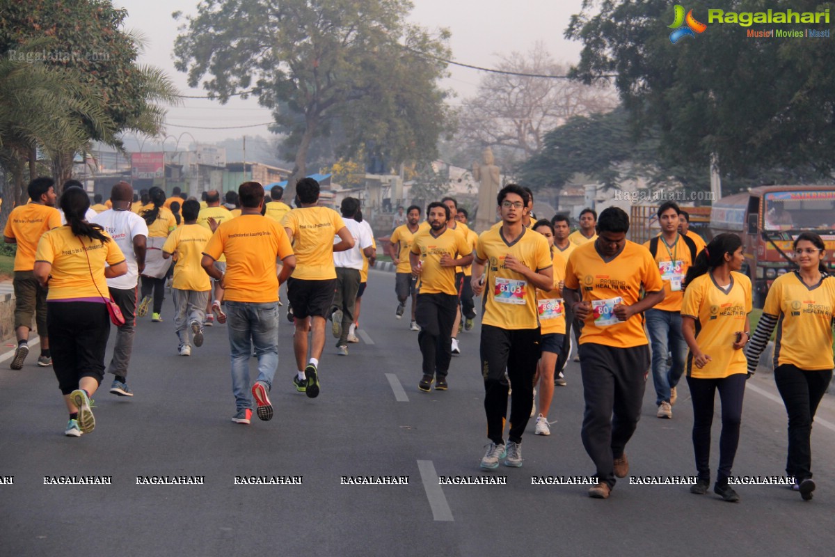 Prostho Health Run 2015, Hyderabad