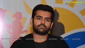 Ram Pothineni and Koneru Hampi at Amaravathi Marathon