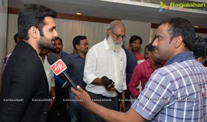 Ram Pothineni and Koneru Hampi at Amaravathi Marathon