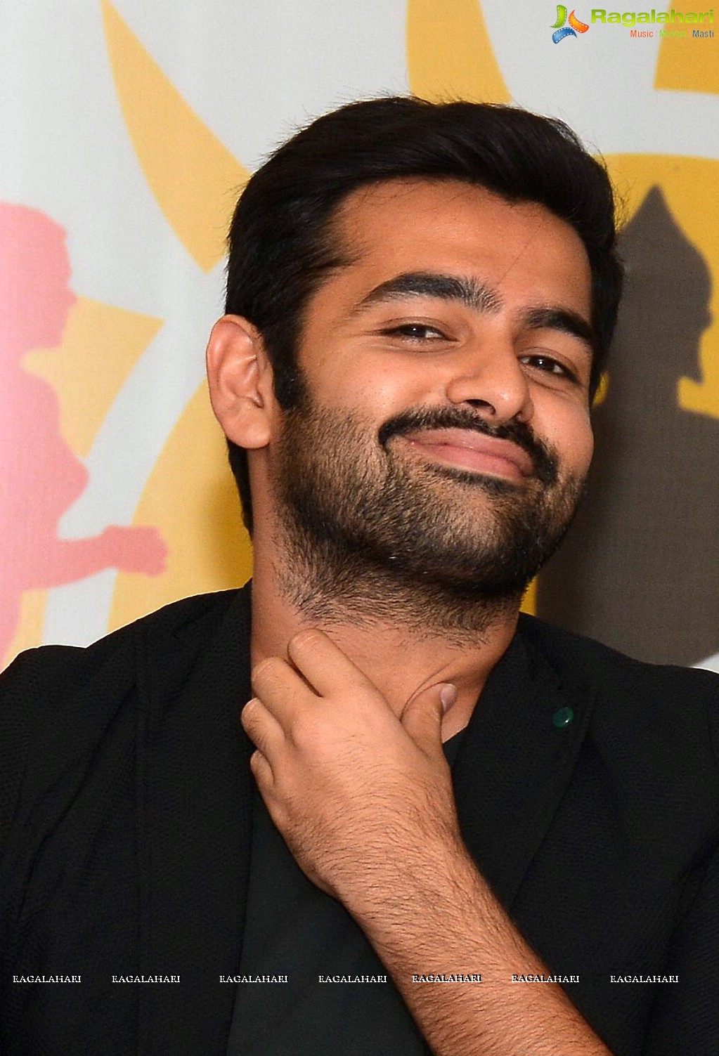 Ram Pothineni and Koneru Hampi at Amaravathi Marathon Press Meet