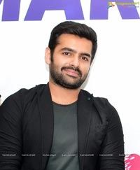 Ram Pothineni and Koneru Hampi at Amaravathi Marathon